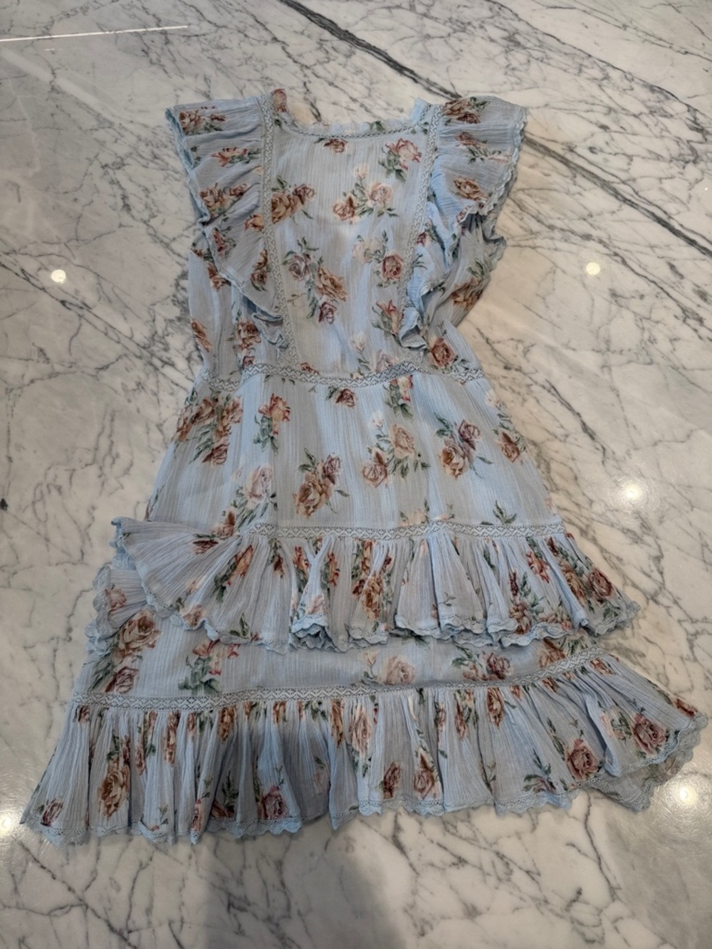 LOVESHACKFANCY
India Ruffle Mini Dress - Picture 5 of 16